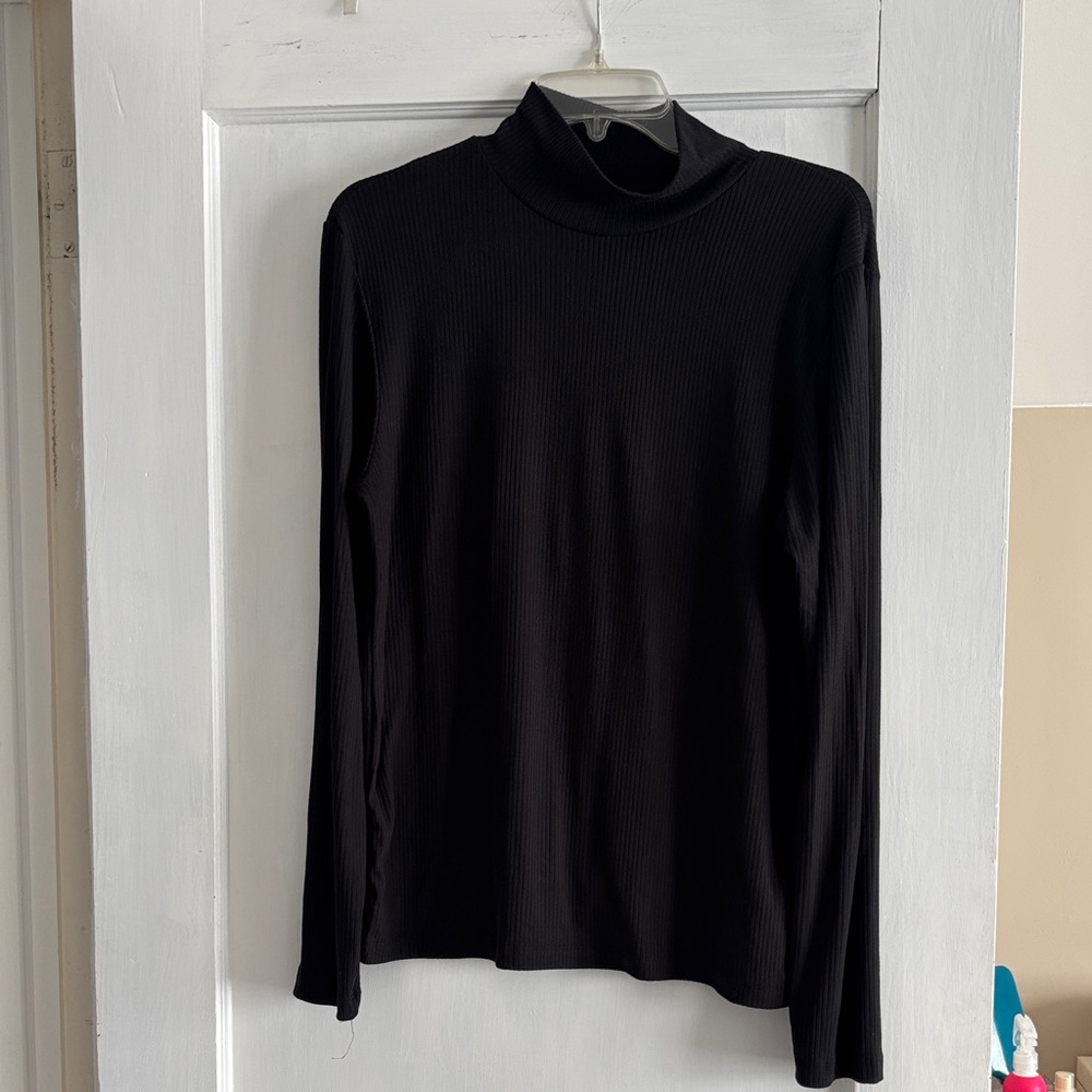 LuLaRoe Black Turtleneck Top